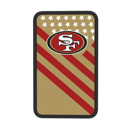 San Francisco 49ers Printed car armrest box pad anti-abrasion pad