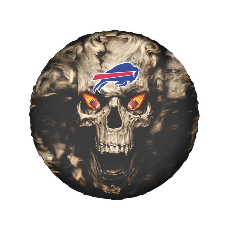 Buffalo Bills print Skull print car tire cover tire dust cover