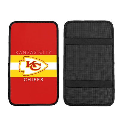 Kansas City Chiefs1 Printed car armrest box pad elbow protection pad