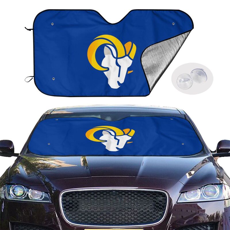 Los Angeles Rams 7 Print Car windshield sunshades suitable for front Car windshield sunshades