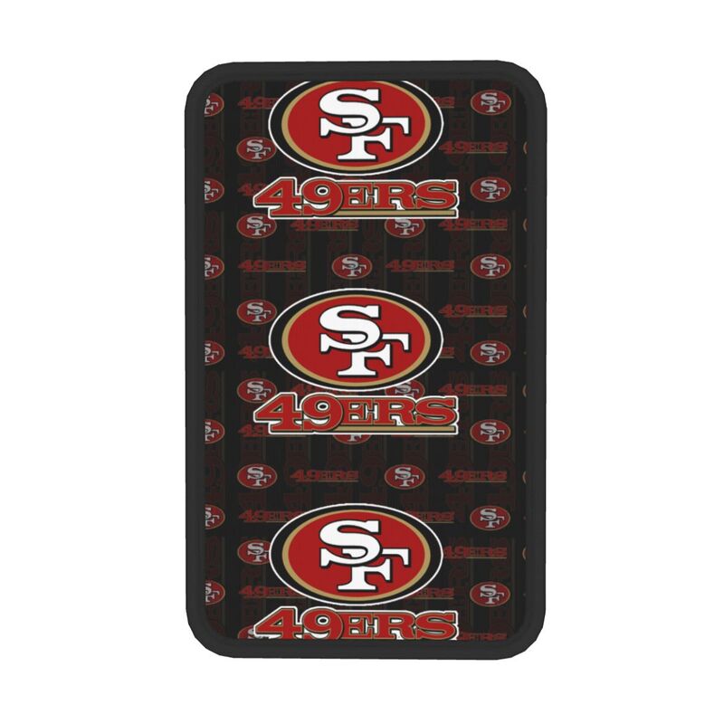 San Francisco 49ers1 Printed car armrest box pad anti-abrasion pad
