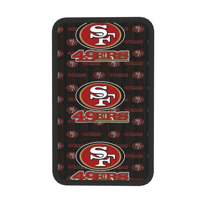 San Francisco 49ers1 Printed car armrest box pad anti-abrasion pad