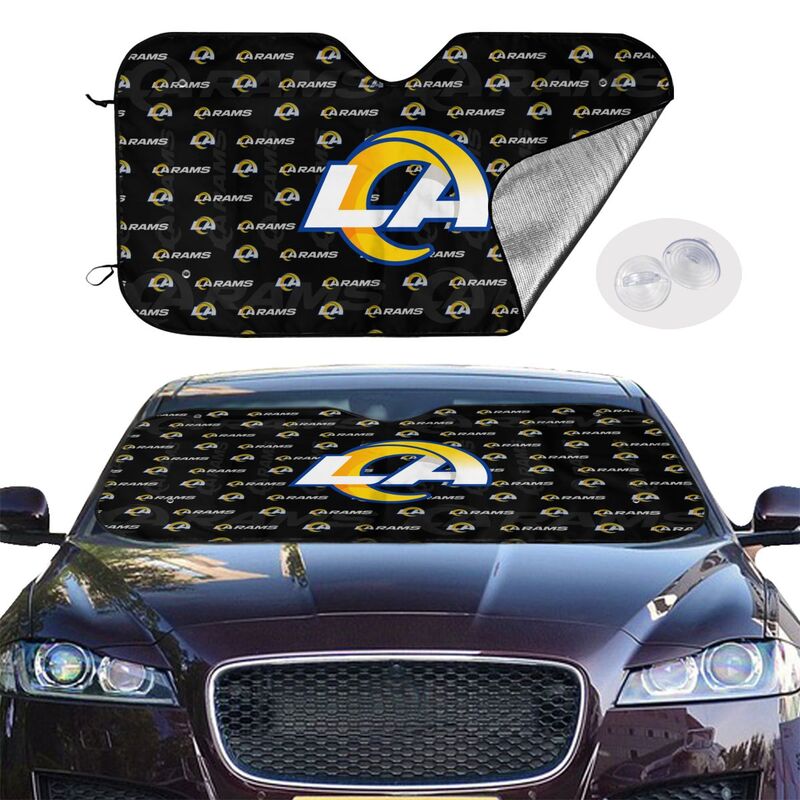 Los Angeles Rams Printed is suitable for front Car windshield sunshades Car windshield sunshades