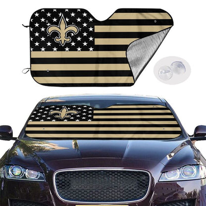 New Orleans Saints Printed car multi size front windshield sunshade car windshield sunshade
