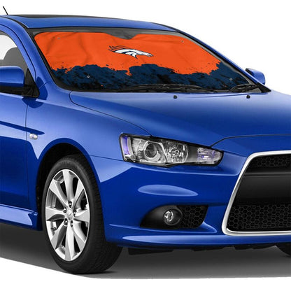 Denver Broncos Print car front windshield sunshade car windshield sunshade (multi size)
