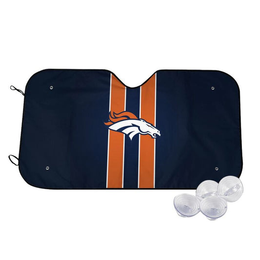 Denver Broncos 2 Print Car windshield sunshades suitable for front Car windshield sunshades