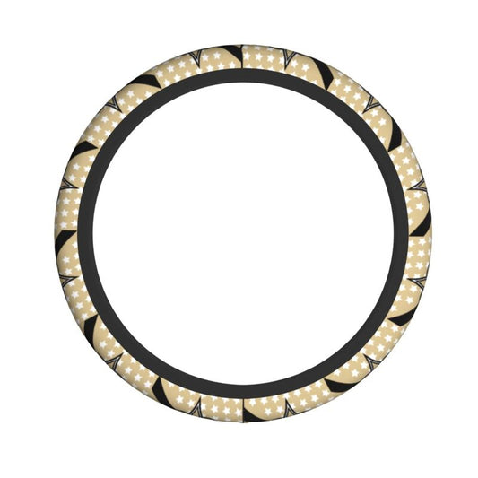 New Orleans Saints Printed breathable elastic steering wheel cover