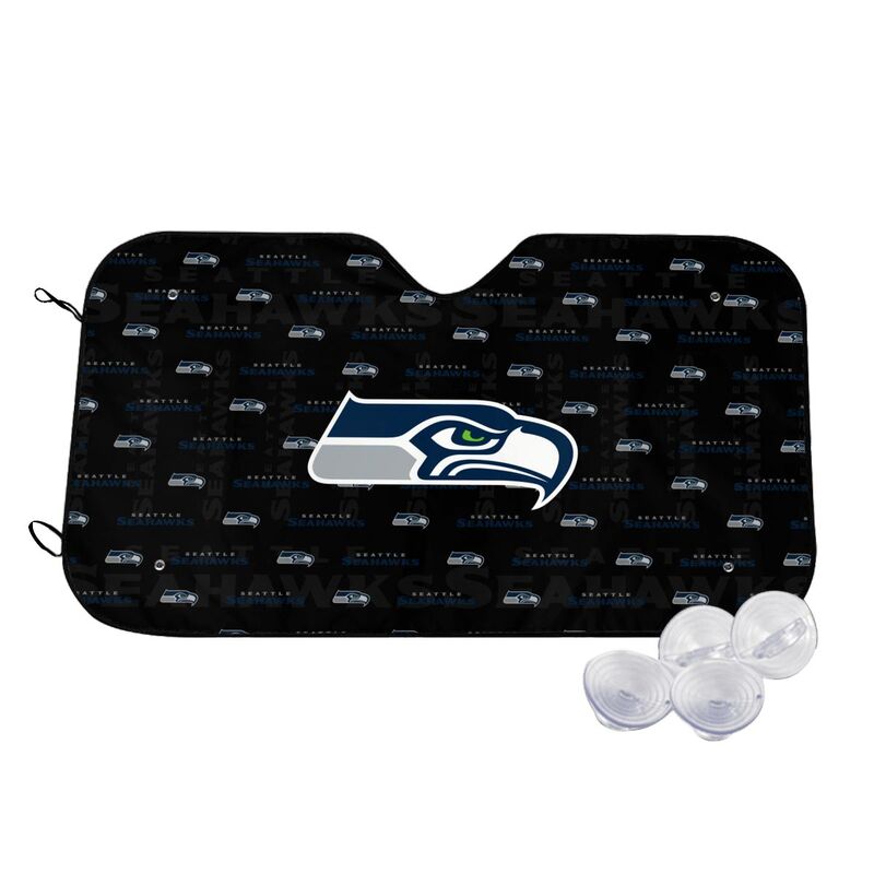 Seattle Seahawks Printed is suitable for front Car windshield sunshades Car windshield sunshades