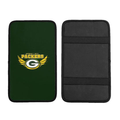 Green Bay Packers Printed car armrest box pad anti-abrasion pad