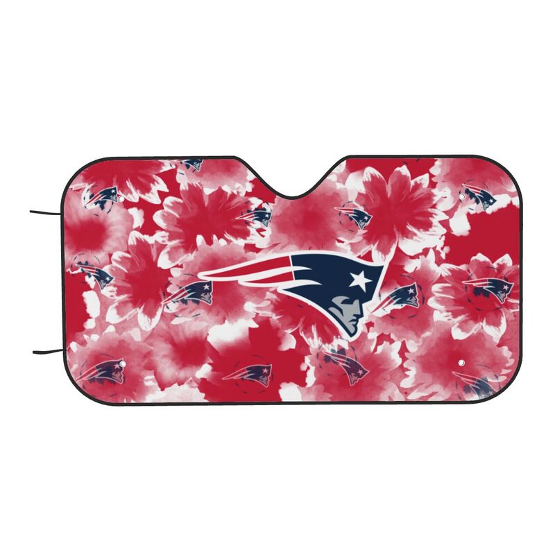New England Patriots Printed multi size car front windshield sunshade car windshield sunshade