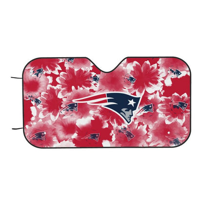 New England Patriots Printed multi size car front windshield sunshade car windshield sunshade