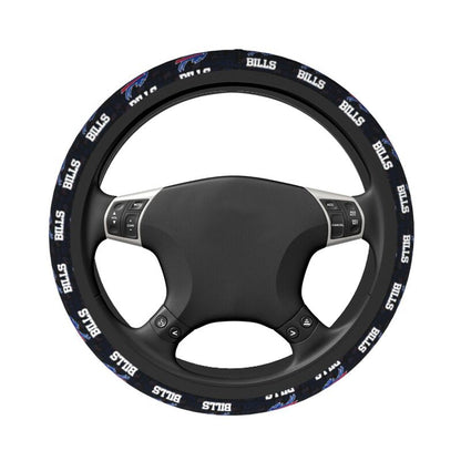 Buffalo Bills Printed elastic steering wheel cover breathable protective cover