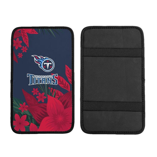 Tennessee Titans Car armrest box protective cover car center console armrest pad