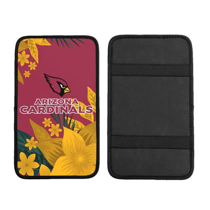 Arizona Cardinals Car armrest box protective cover car center console armrest pad