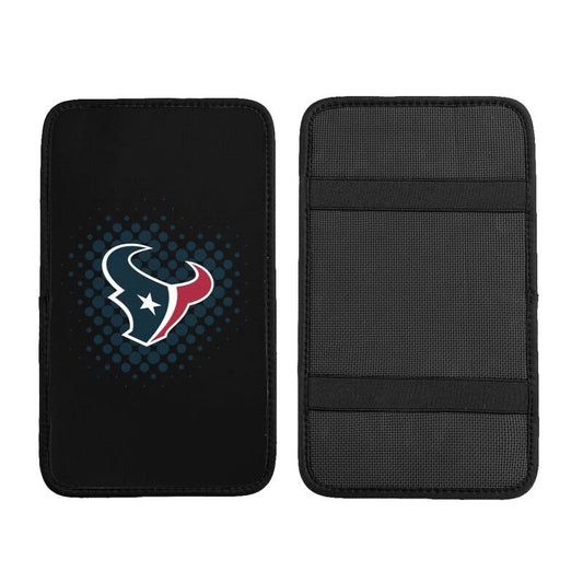 Houston Texans Printed car armrest box cushion armrest protective cover