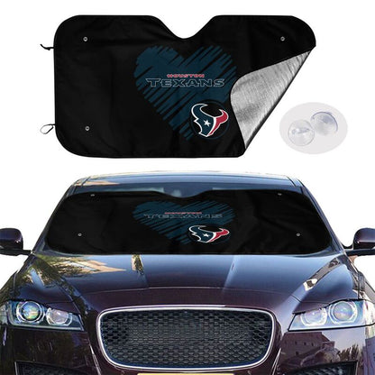 Houston Texans Printing is suitable car front windshield sunshades Car windshield sunshades