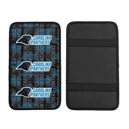 Carolina Panthers1 Printed car armrest box pad anti-abrasion pad
