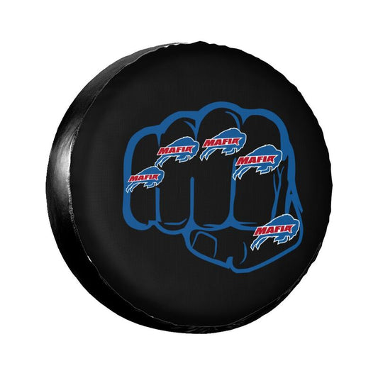 Buffalo Bills Print tire protection cover car spare tire dust protection covers