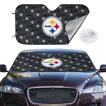 Pittsburgh Steelers 2 Printed is suitable for front Car windshield sunshades Car windshield sunshades
