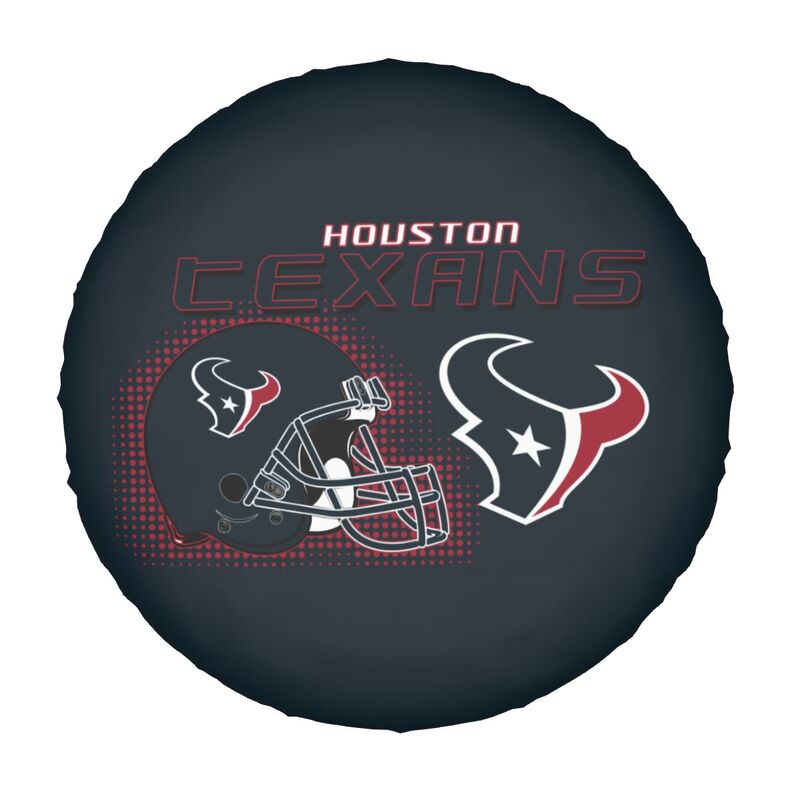 Houston Texans Print car tire protection cover car spare tire dust protection covers