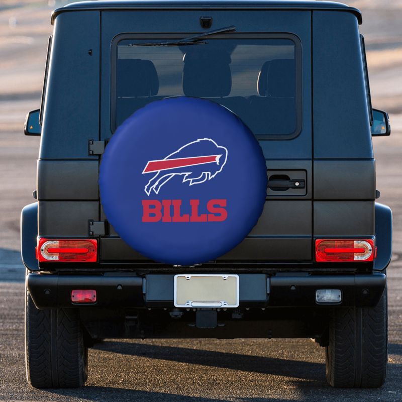 Buffalo Bills 3  Car tire protective cover waterproof and dustproof tire cover