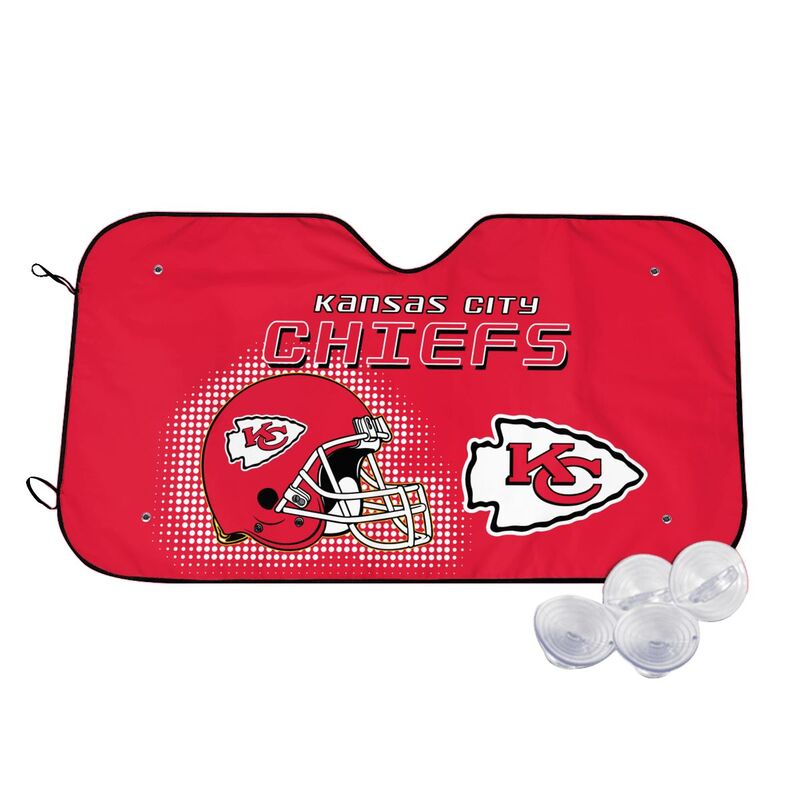 Kansas City Chiefs Printing Car windshield sunshades is suitable car front windshield sunshades