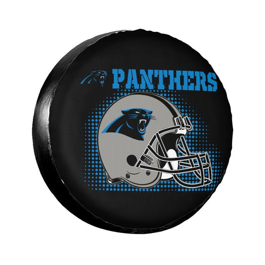 Carolina Panthers Printed tire protection cover car sun protection tire protection cover
