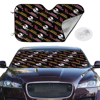 Arizona Cardinals Printed suitable for front Car windshield sunshades Car windshield sunshades
