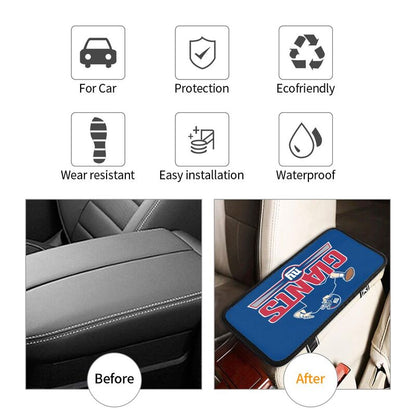 New York Giants3 Printed car armrest box pad anti-abrasion pad
