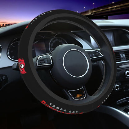 Tampa Bay Buccaneers 3 Printed car protective cover elastic steering wheel cover