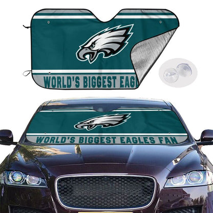Philadelphia Eagles Printing is suitable for car front windshield sunshades Car windshield sunshades