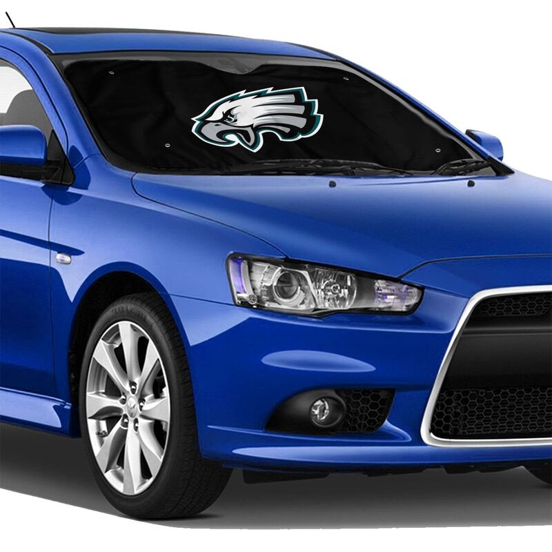 Philadelphia Eagles 3 Printed car windshield sunshade (multi size)  front windshield sunshade