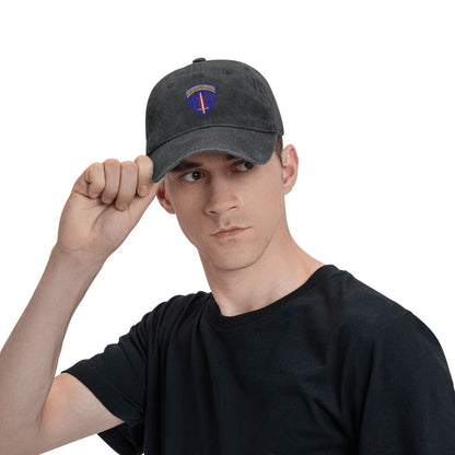 USAREUR Insignia Printing unisex baseball cap adjustable cap veteran gift
