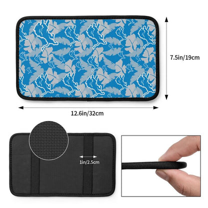 Detroit Lions printing Center console armrest pad car armrest protective cover car