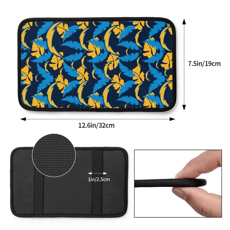San Diego Chargers printing Center console armrest pad car armrest protective cover car