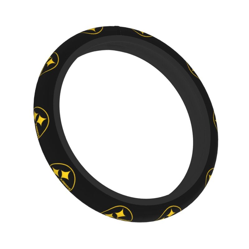Pittsburgh Steelers 1 Printed elastic steering wheel cover anti slip breathable