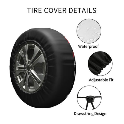 Atlanta Falcons printed car tire cover dustproof and waterproof tire cover