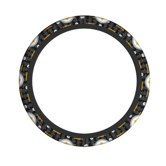 Pittsburgh Steelers 1 Printed elastic steering wheel cover car protective cover