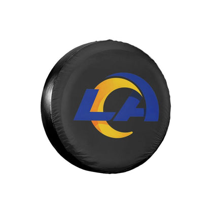 Los Angeles2  Rams Car tire protection cover spare tire waterproof and dustproof cover