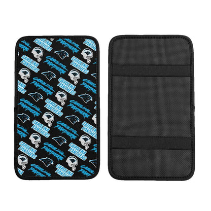 Carolina Panthers Printing car armrest box protective pad