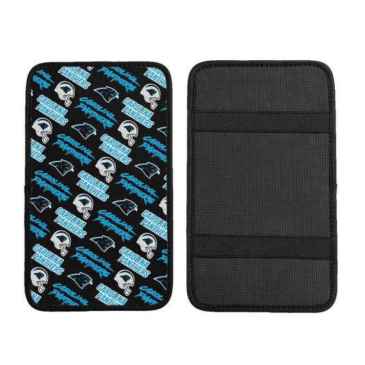 Carolina Panthers Printing car armrest box protective pad