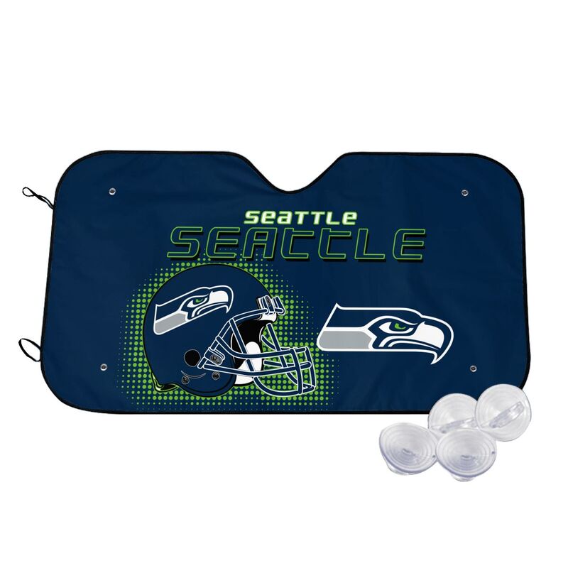 Seattle Seahawks Printing Car windshield sunshades is suitable car front windshield sunshades