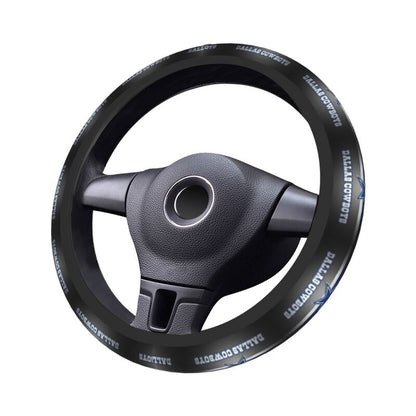 Dallas Cowboys 4 Printed elastic steering wheel cover breathable protective cover