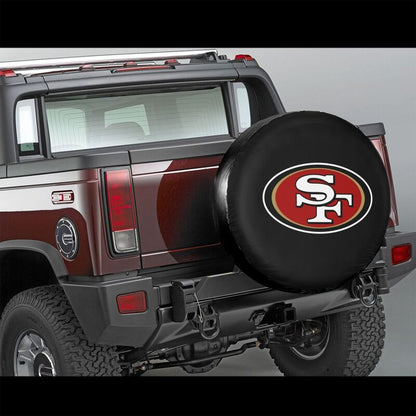 San Francisco 49ers car dustproof sunscreen tyre protective cover Tyre protective cover