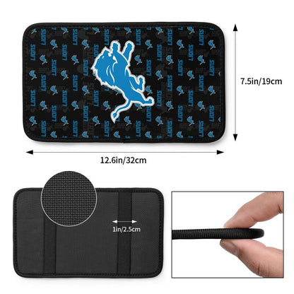Detroit Lions printed Car handrail cushion Personalized car armrest cover