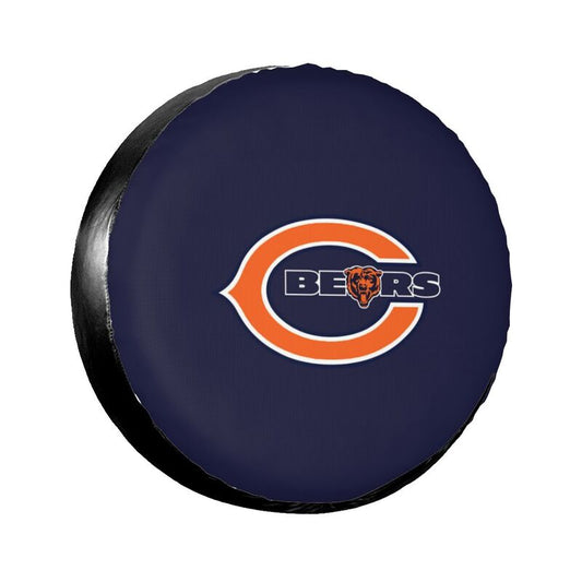 Chicago Bears 3 Print tire protection covers car sunscreen tire protection covers