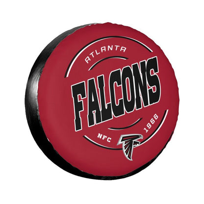 Atlanta Falcons Printed tire protection cover car spare tire dust protection cover