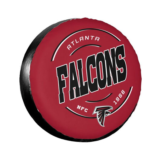 Atlanta Falcons Printed tire protection cover car spare tire dust protection cover