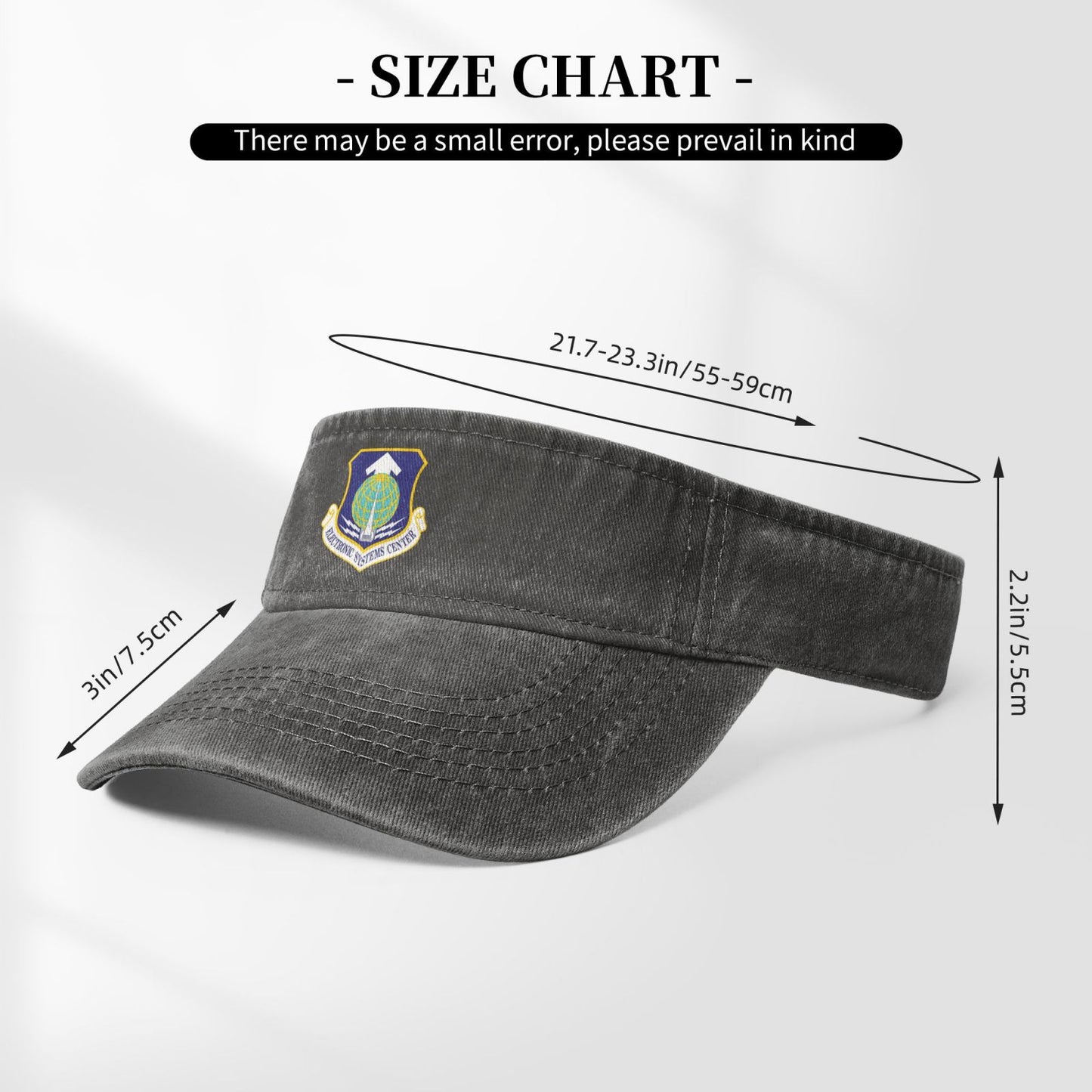 USAF Electronic Systems Center Printing adjustable Empty Top Baseball Sun Cap unisex outdoor sport hat veterans gift