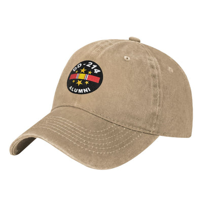 DD-214 Alumni Printed unisex baseball cap adjustable cap outdoor sunshade trucker hat